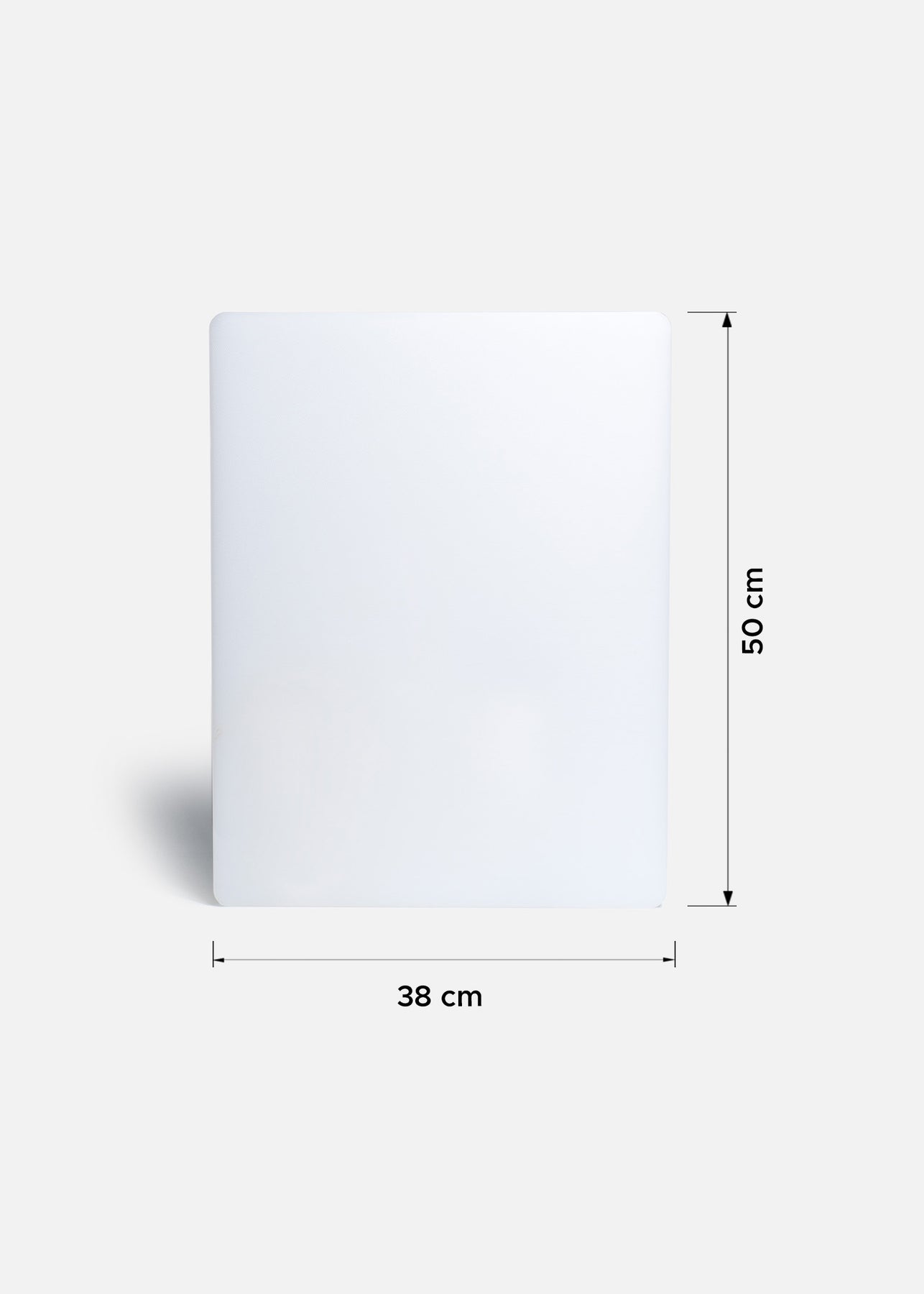 tamaño tabla picar plastico maha