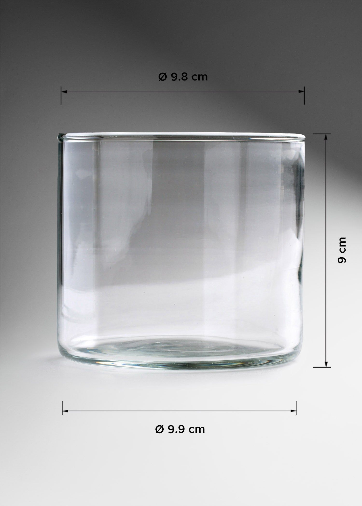 vaso vela medidas maha