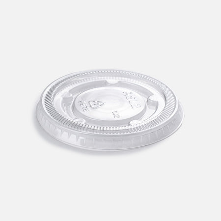 Tapa de plástico / polipropileno transparente para vaso desechable Souffle 2 oz