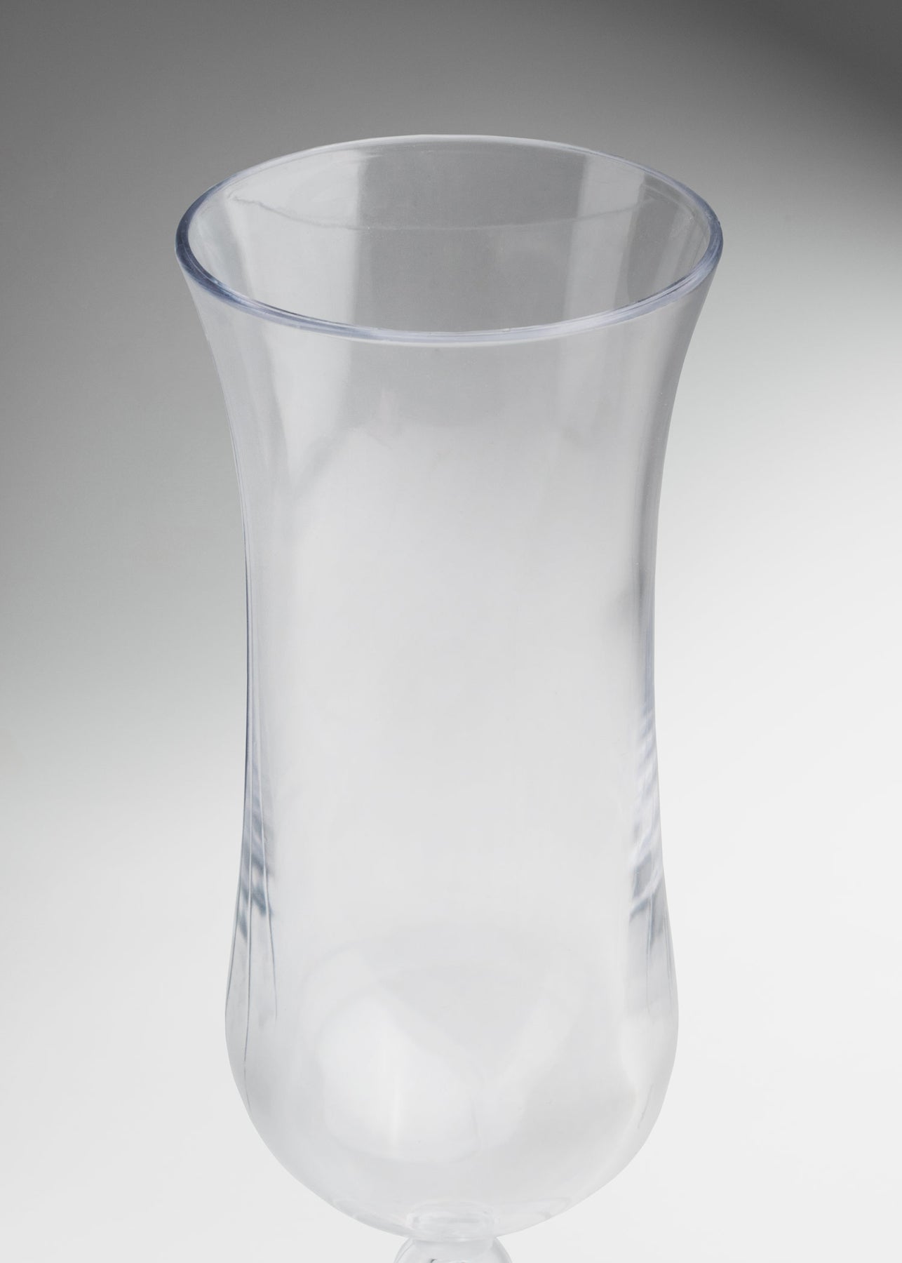 Vaso de plástico (policarbonato) transparente Huracán 350 ml