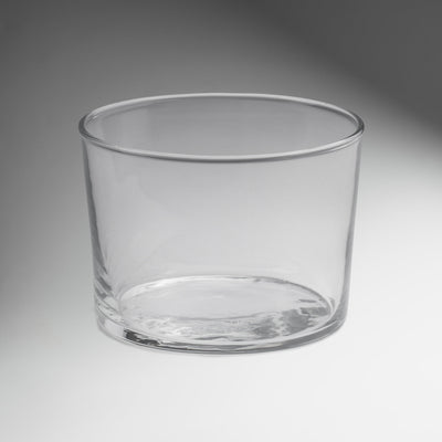 Vaso para vela de vidrio templado transparente Yet sidra 230 ml