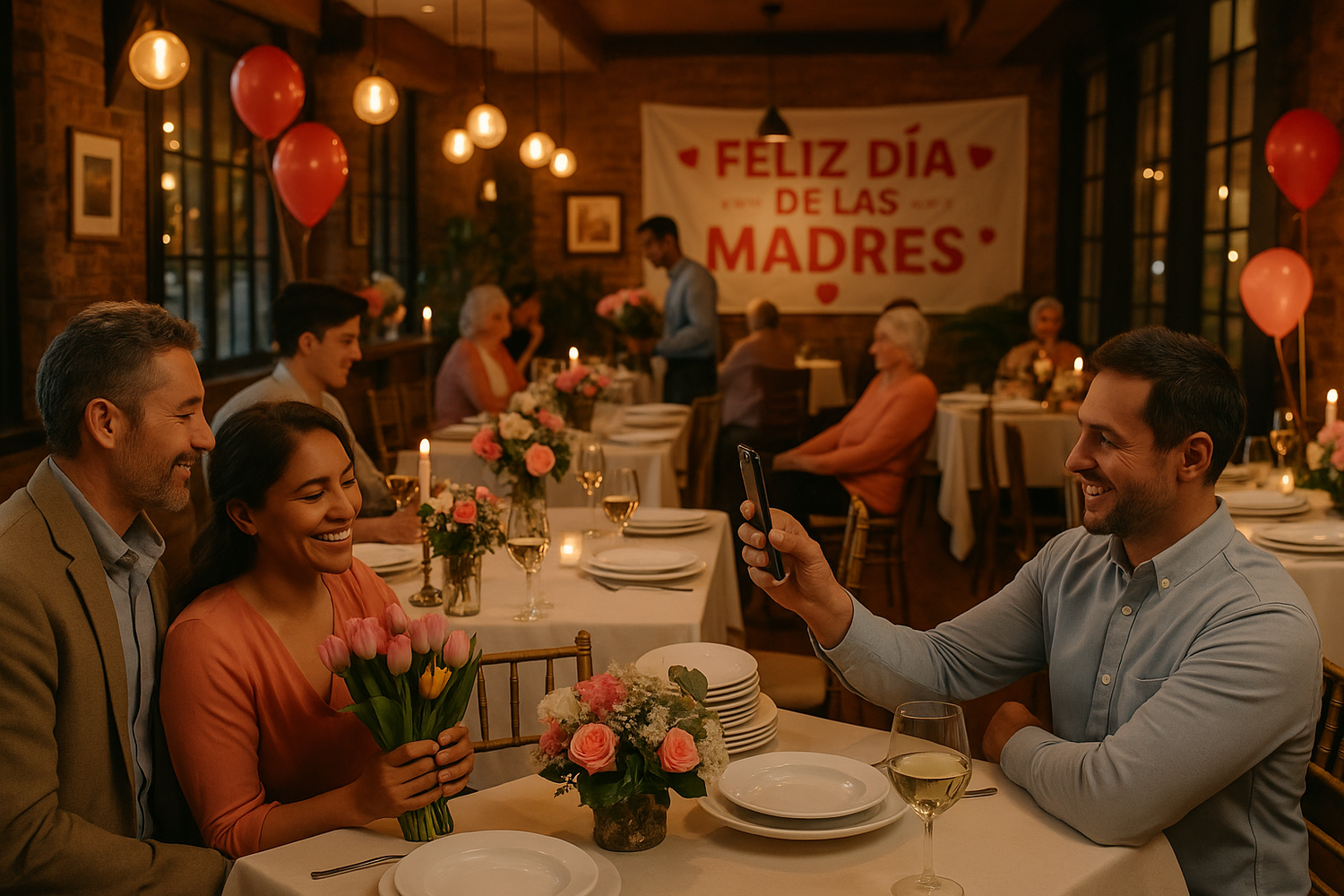 Anticipa tus compras y luce tu restaurante este Día de las Madres 💐