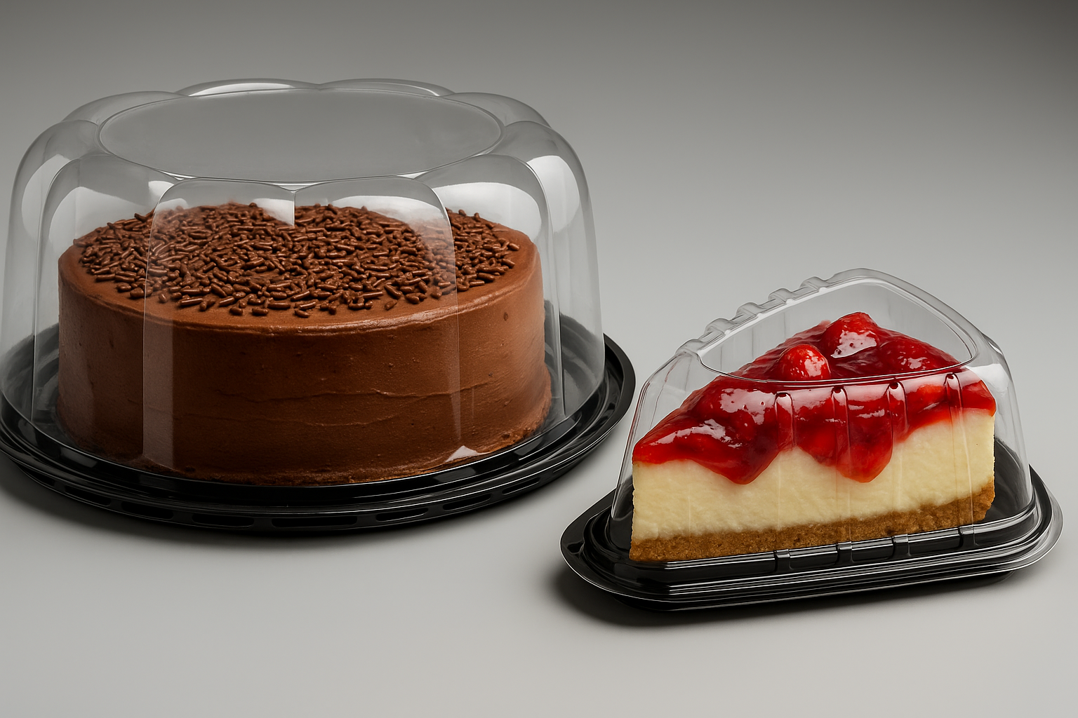 ¿Sabías que el empaque también vende? Descubre los domos para pastel más prácticos 🍰