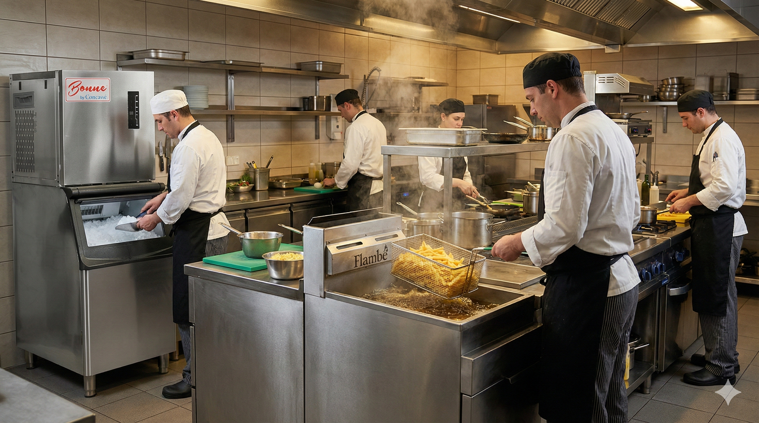 Equipamiento mayor de cocina para hoteles: productividad y estandarización 🍳