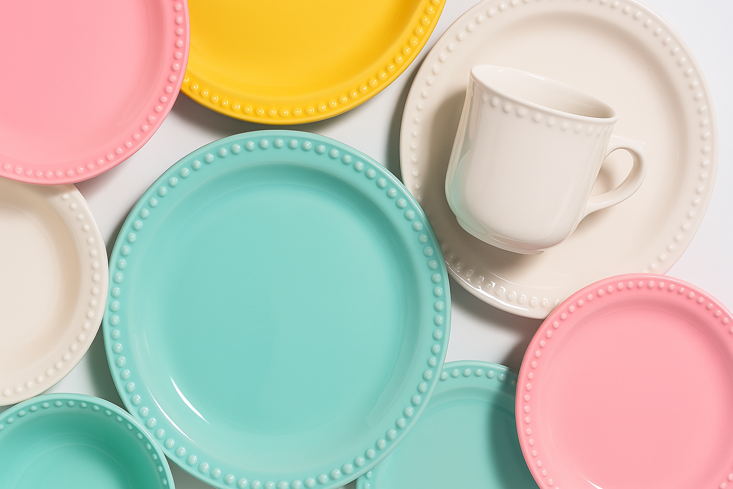 Monet, la loza colorida ideal para restaurantes, hoteles y banquetes