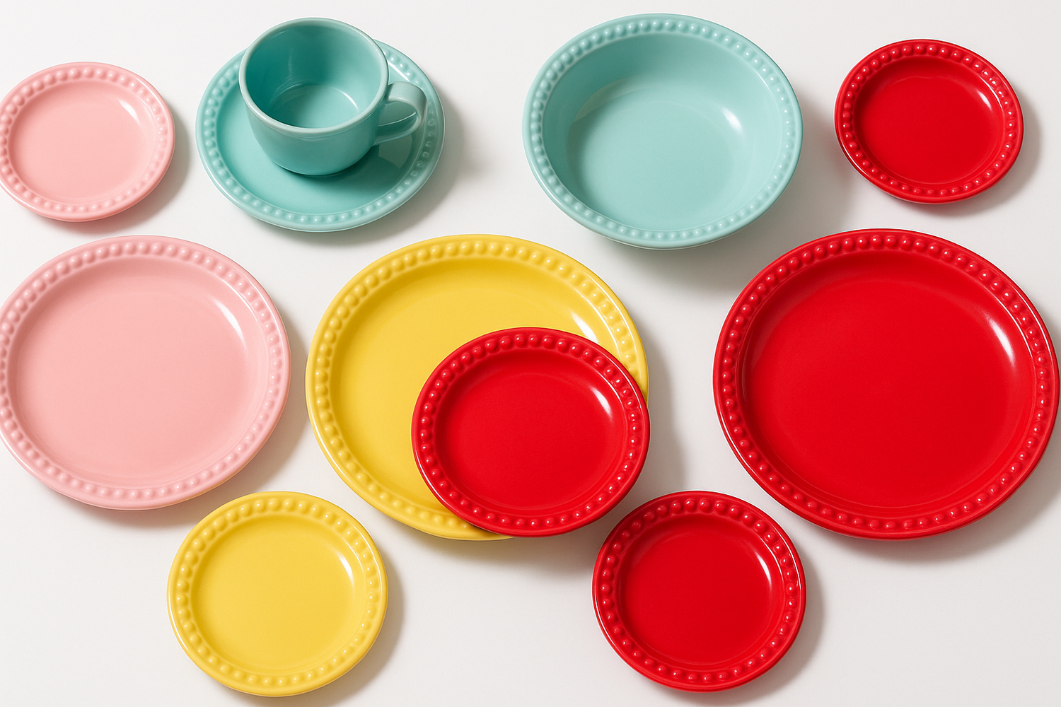 ¿Sabías que el color también se come? Ponle vida a tu mesa con los platos Monet 🌈