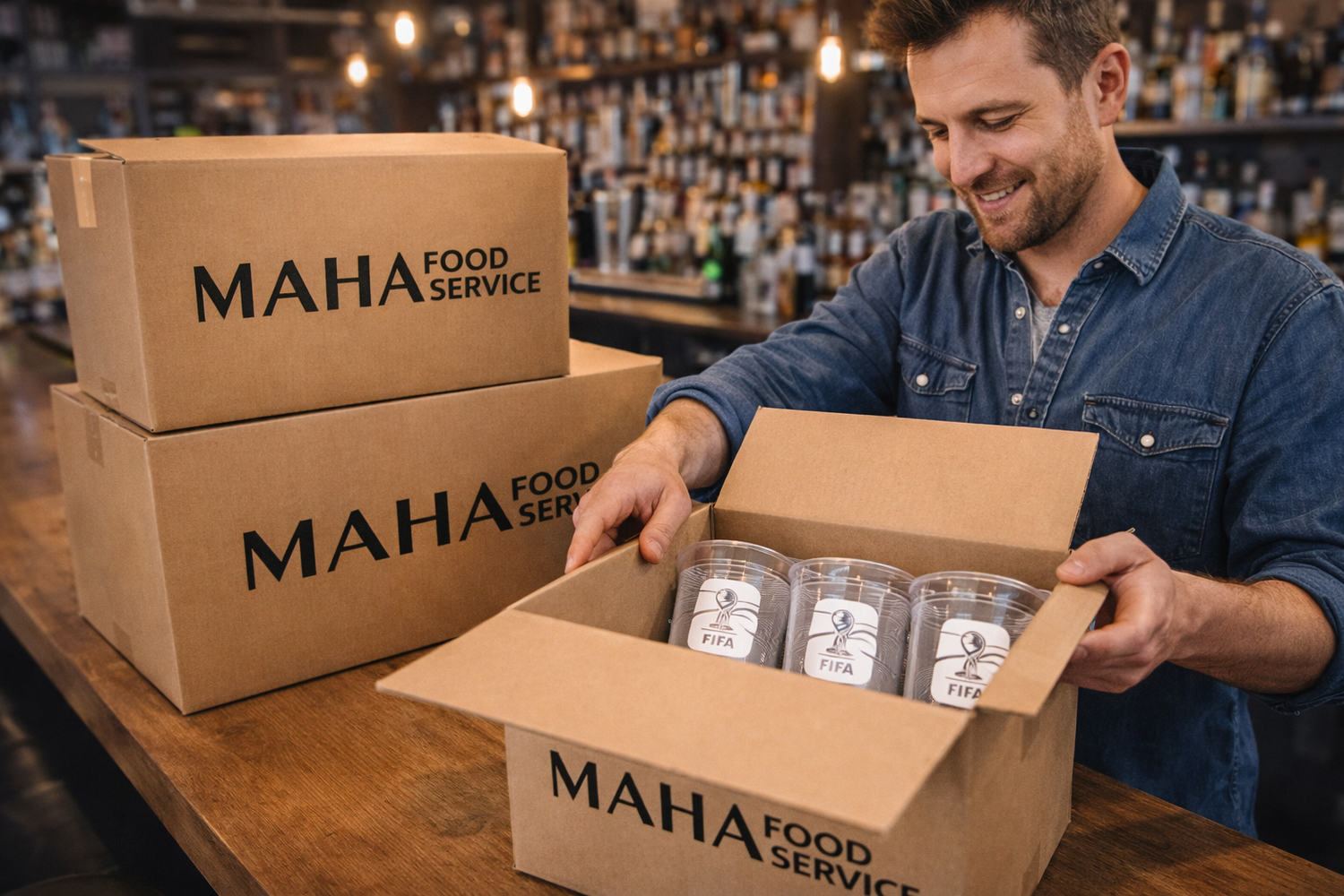 Cómo funciona el proceso de personalización de vasos desechables en MAHA