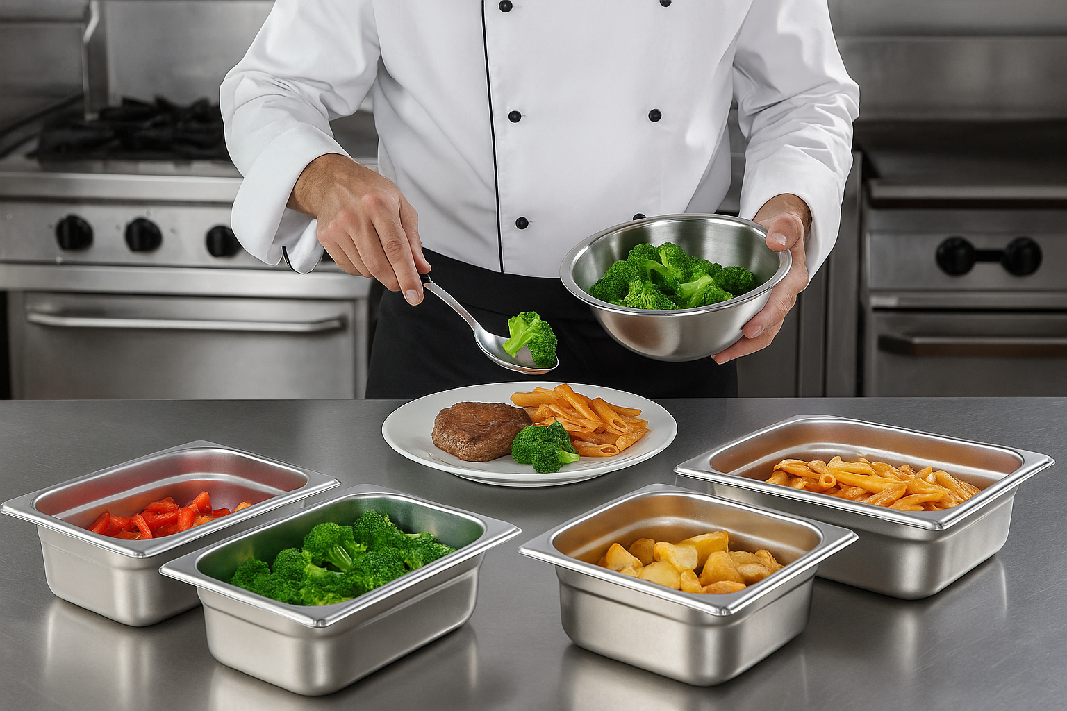 Insertos de acero: ¿qué profundidad usar para cada tipo de alimento? 🤔