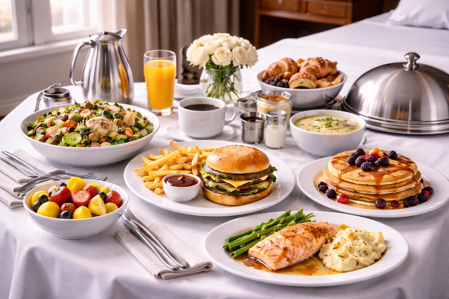 Vajilla Glacial para hoteles: uniformidad y elegancia en cada servicio