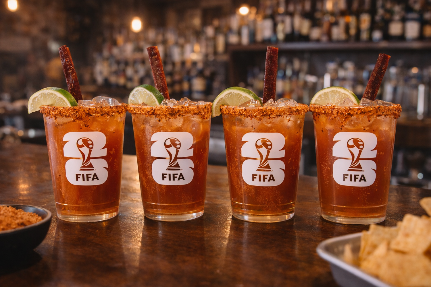 Vasos desechables personalizados para estadios rumbo al Mundial FIFA 2026 🥅