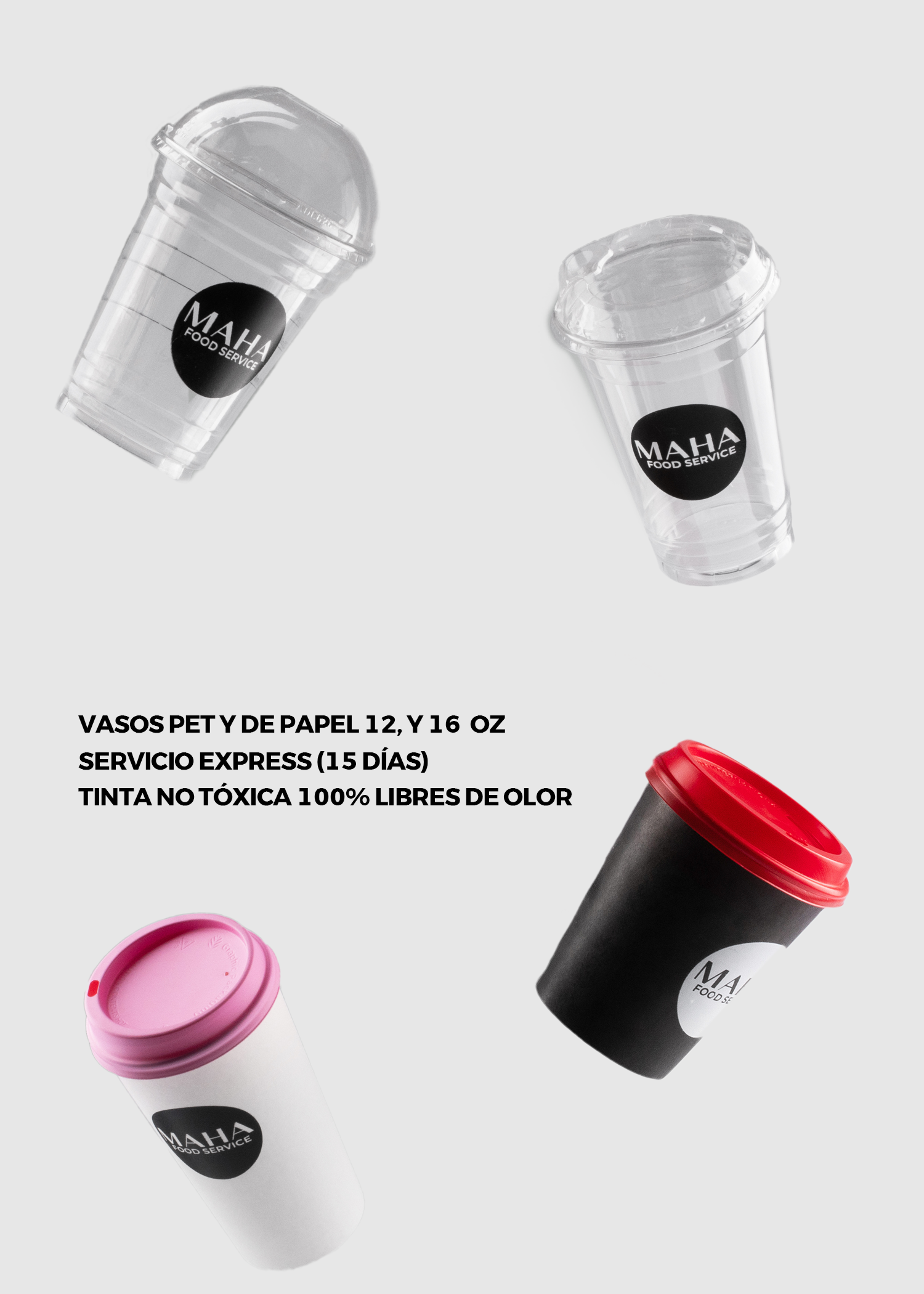 Desechables personalizados