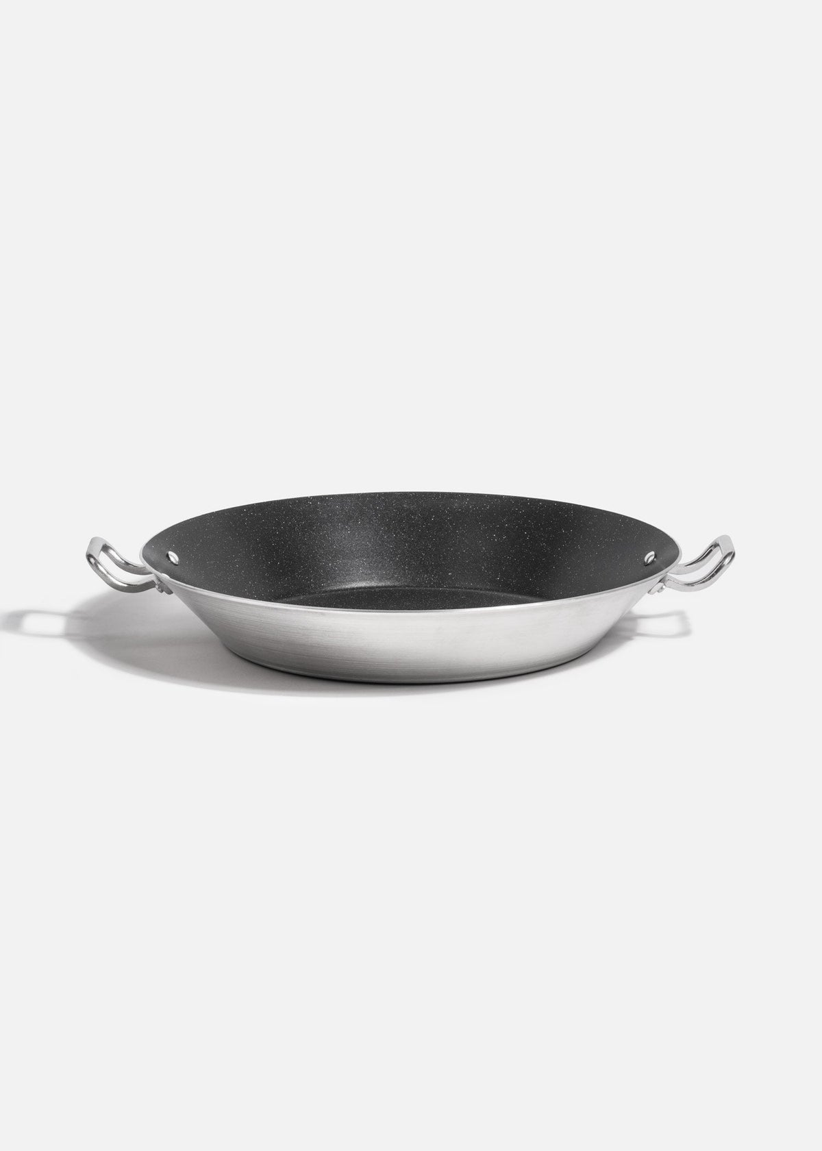 Paellera de aluminio plata antiadherente NSF 9 L | Paelleras | MAHA