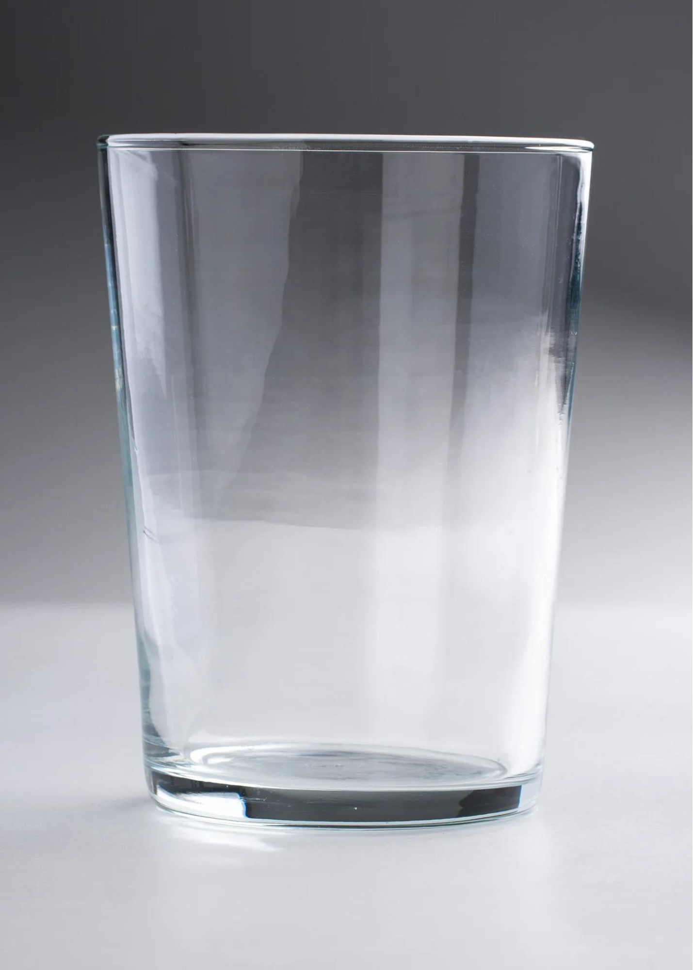 Vasos de vidrio templado