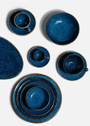 Platos trinche de porcelana azul Midnight — imagen de producto, vista 1