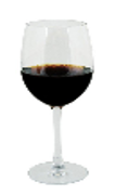 Copa de vino de policarbonato transparente Arko .Premium 355 ml /  12 oz