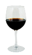 Copa de vino de policarbonato transparente Arko .Premium 355 ml /  12 oz