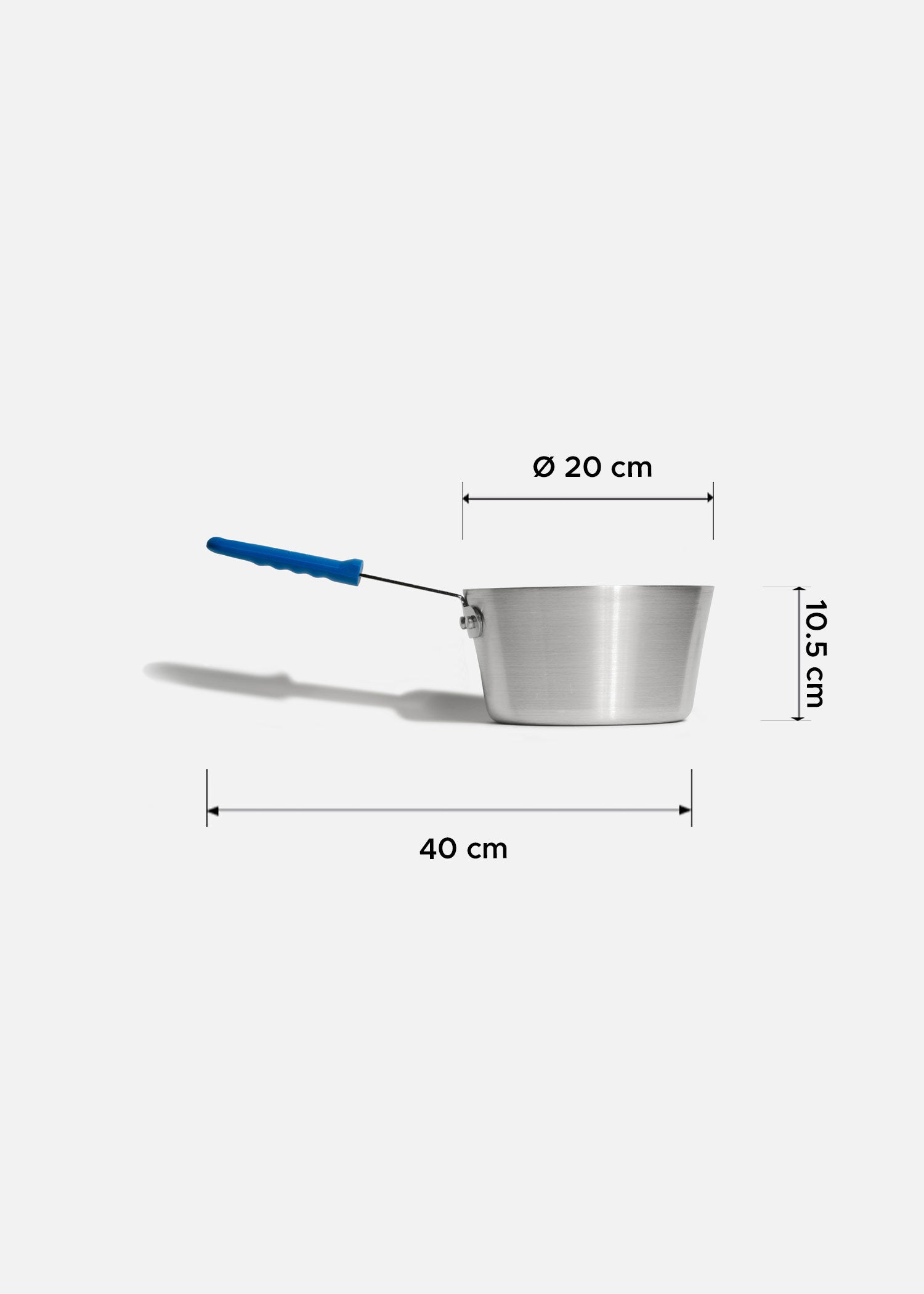 precio cacerola de aluminio maha