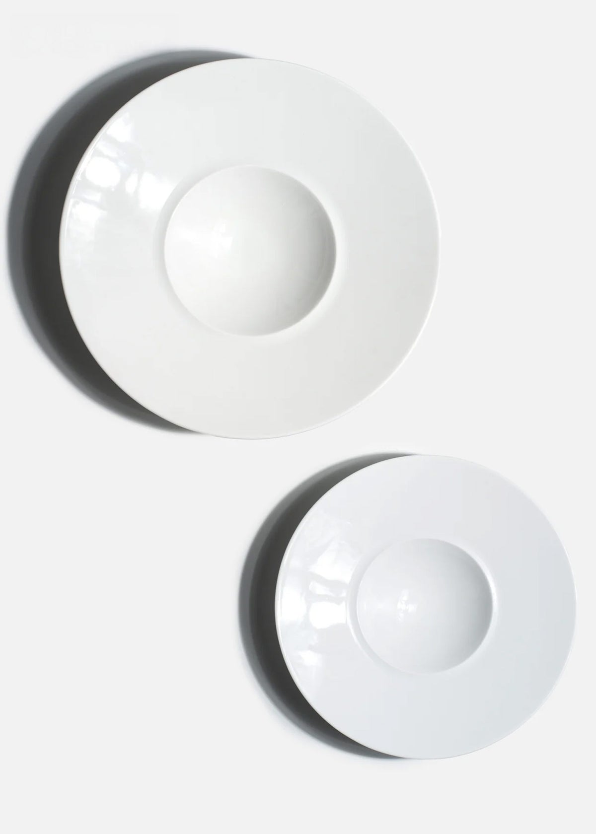 Platos de porcelana blanco Style