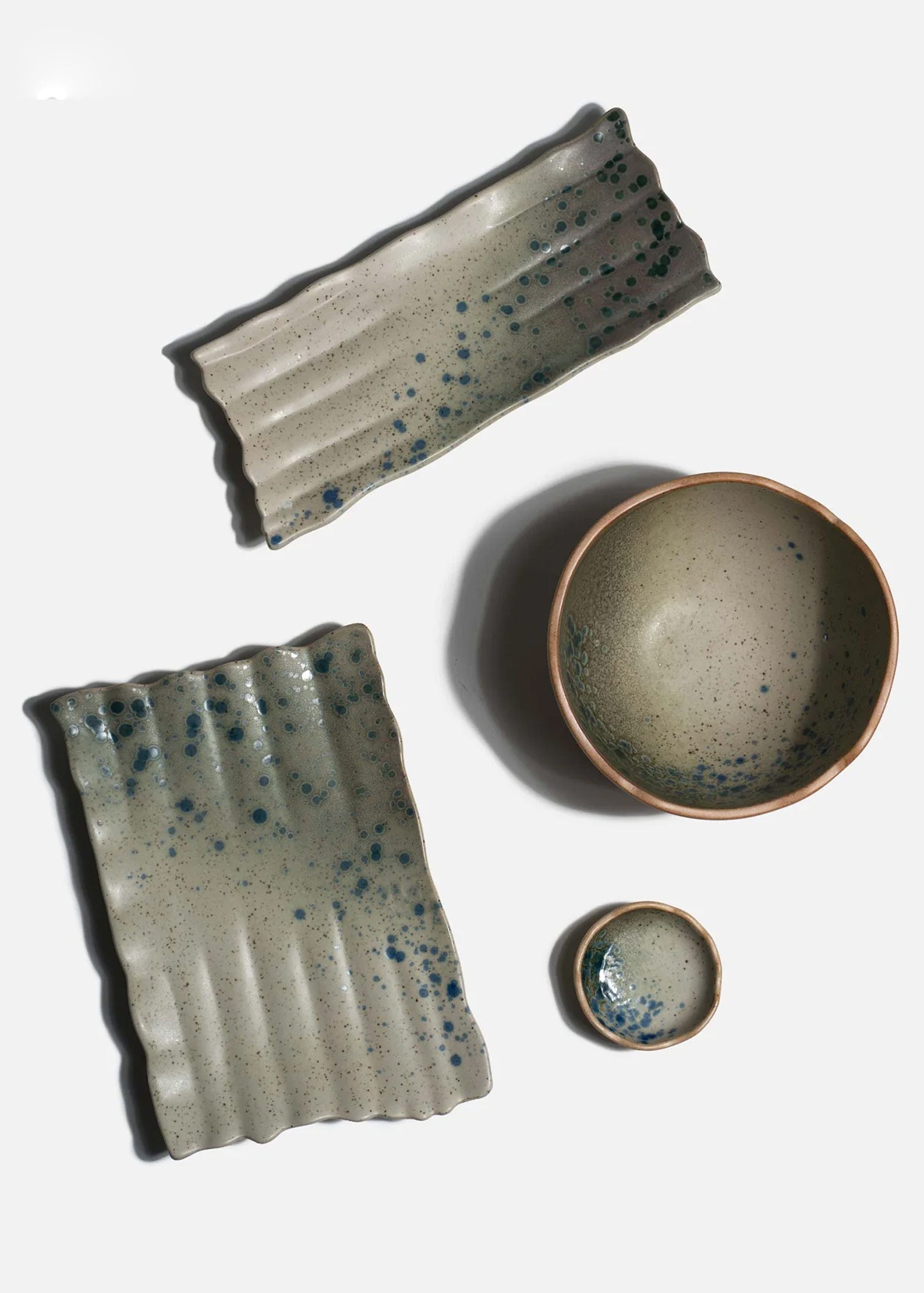 Platos hondos de porcelana Shokki