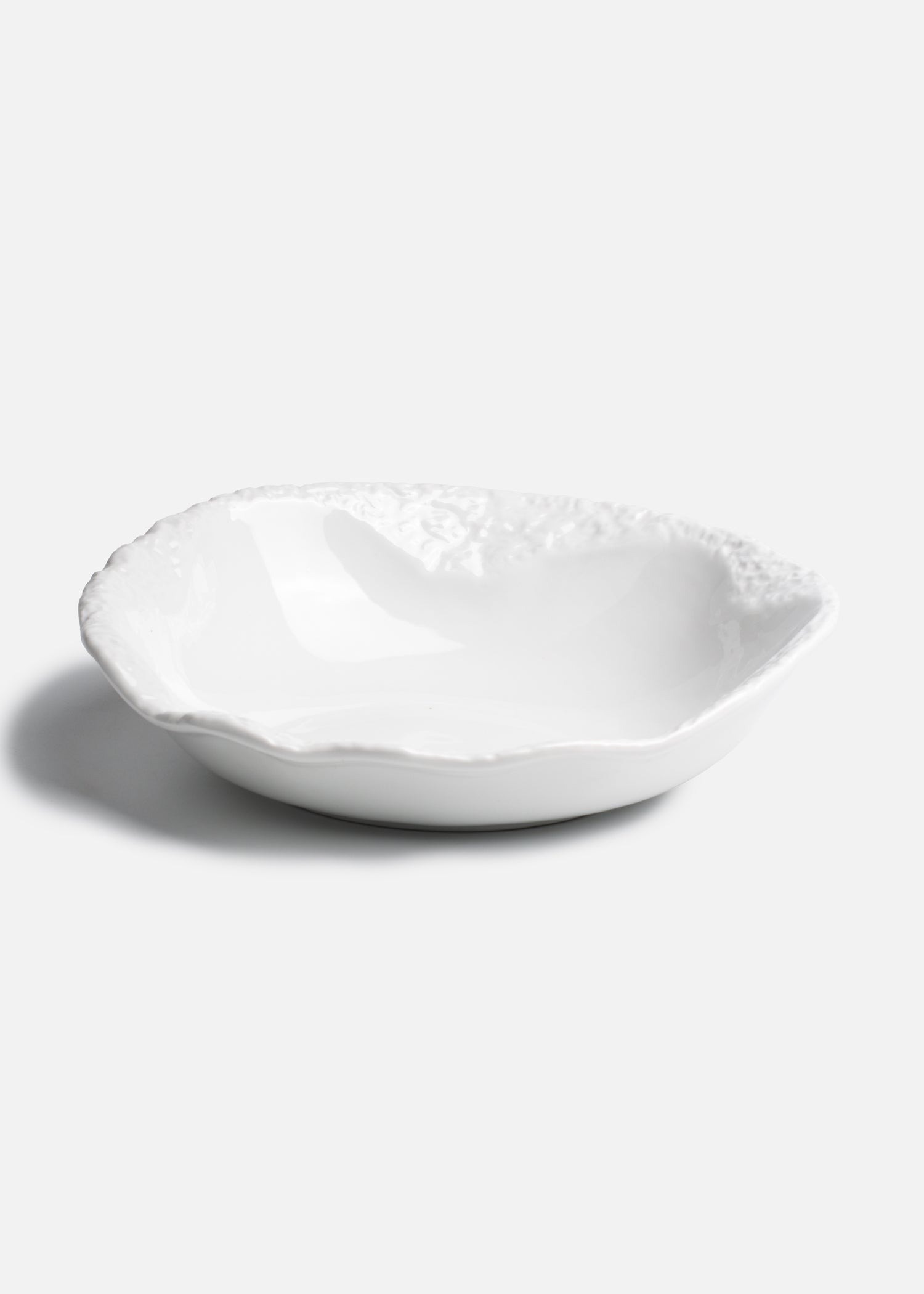 compra plato porcelana blanco maha