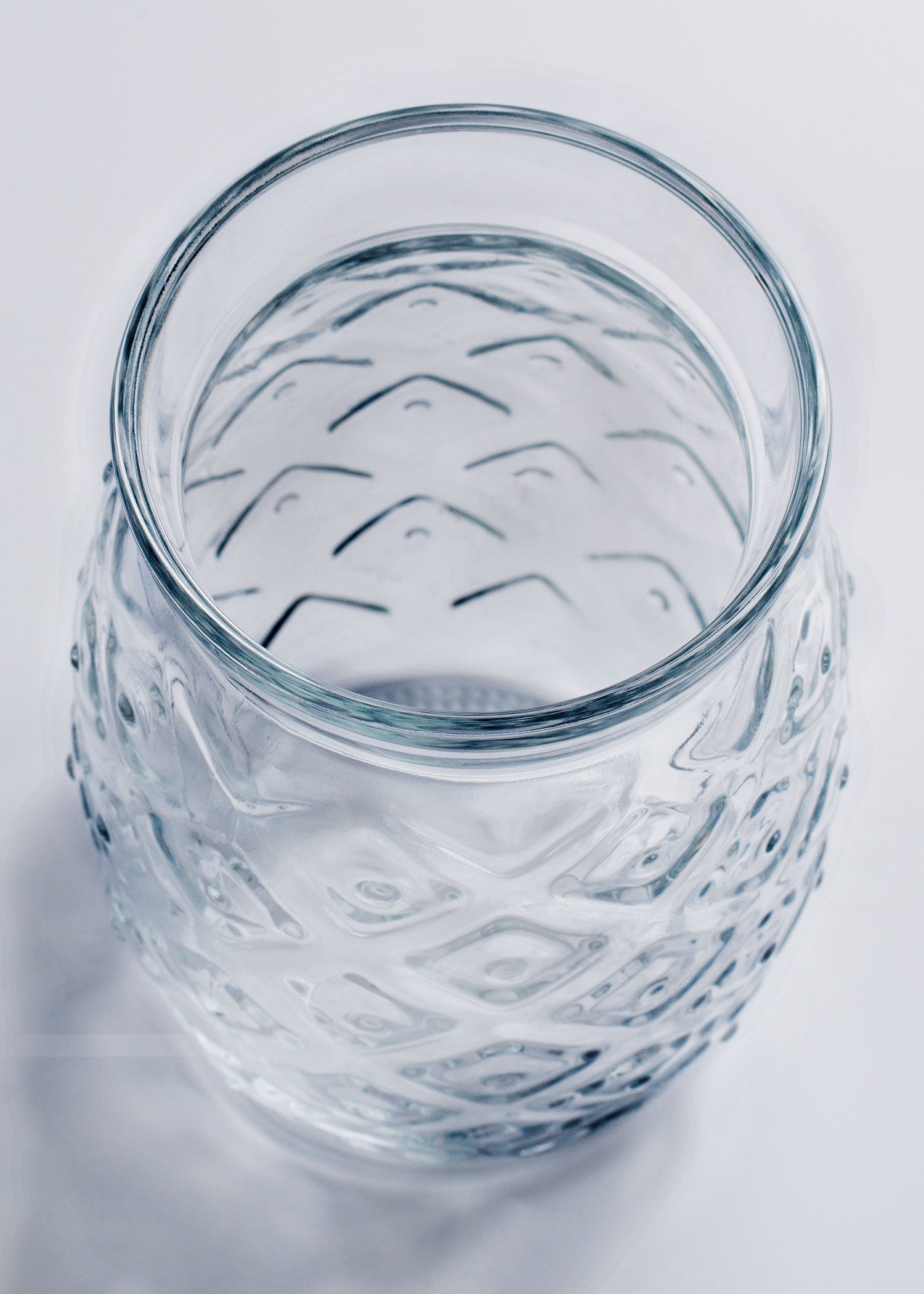 vaso transparente bartender restaurantes maha