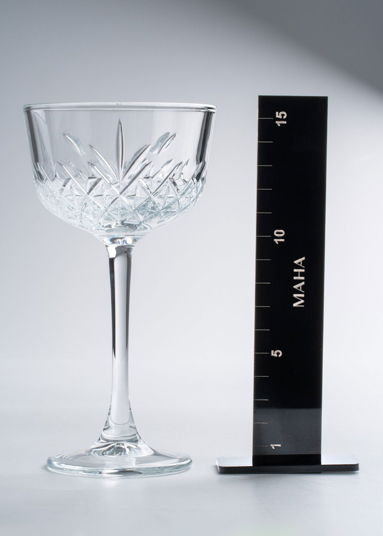 Copa para cóctel coupe de vidrio transparente Timeless 255 ml
