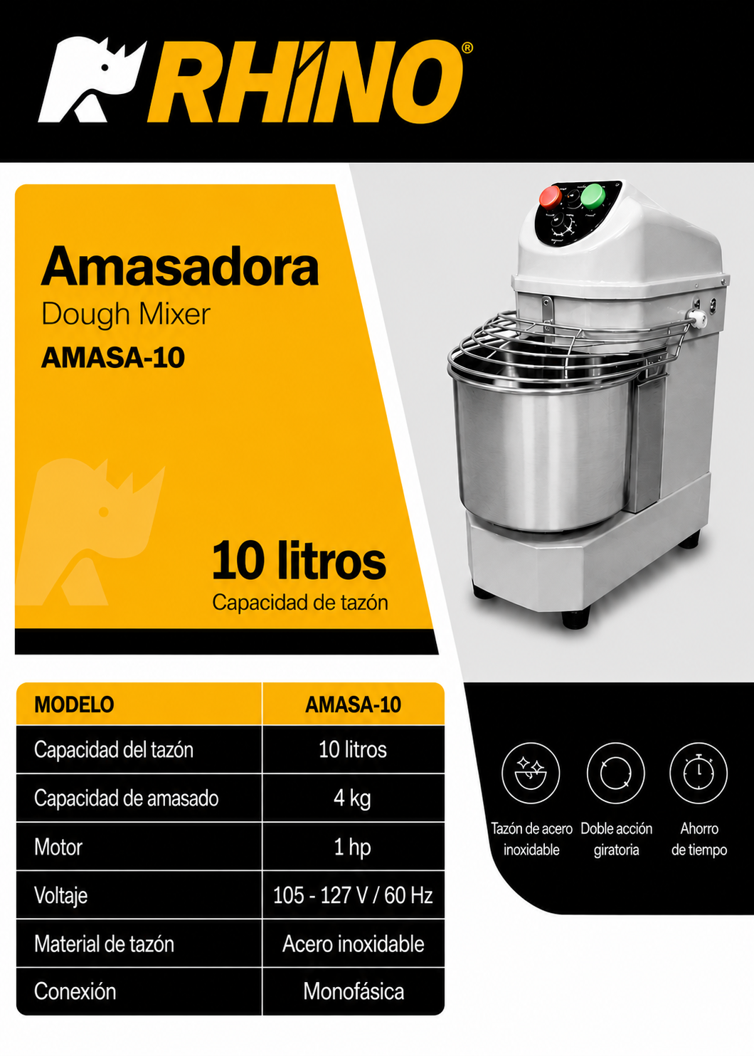 compra mezcladora de masa maha