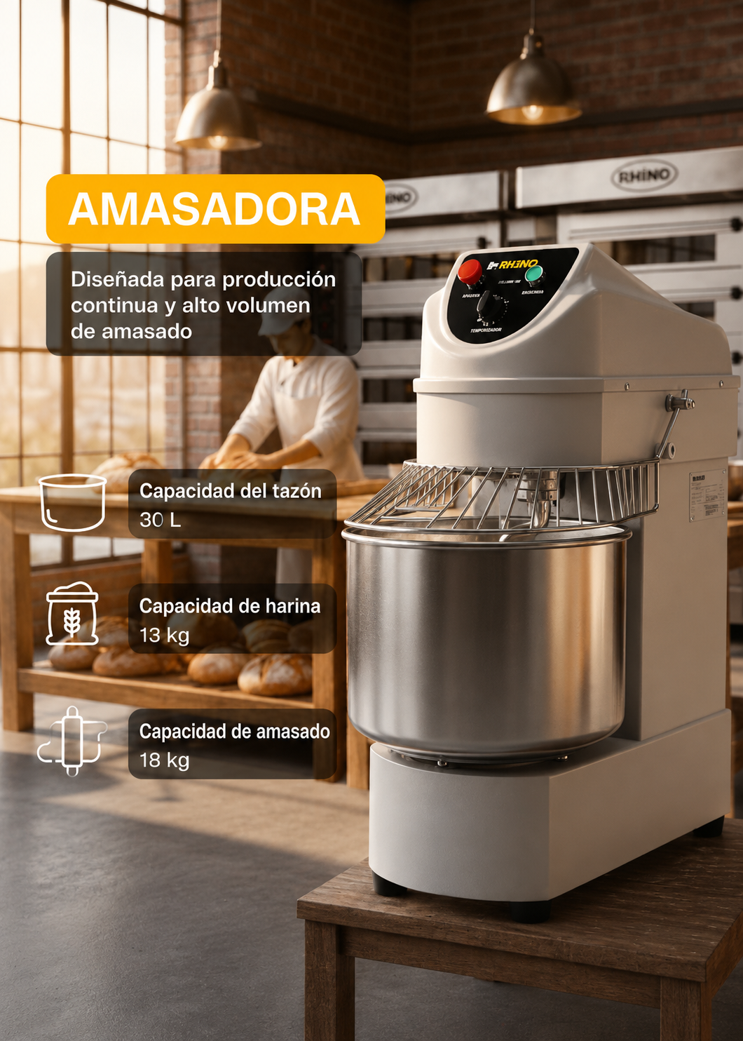 precio mezclador de masa maha