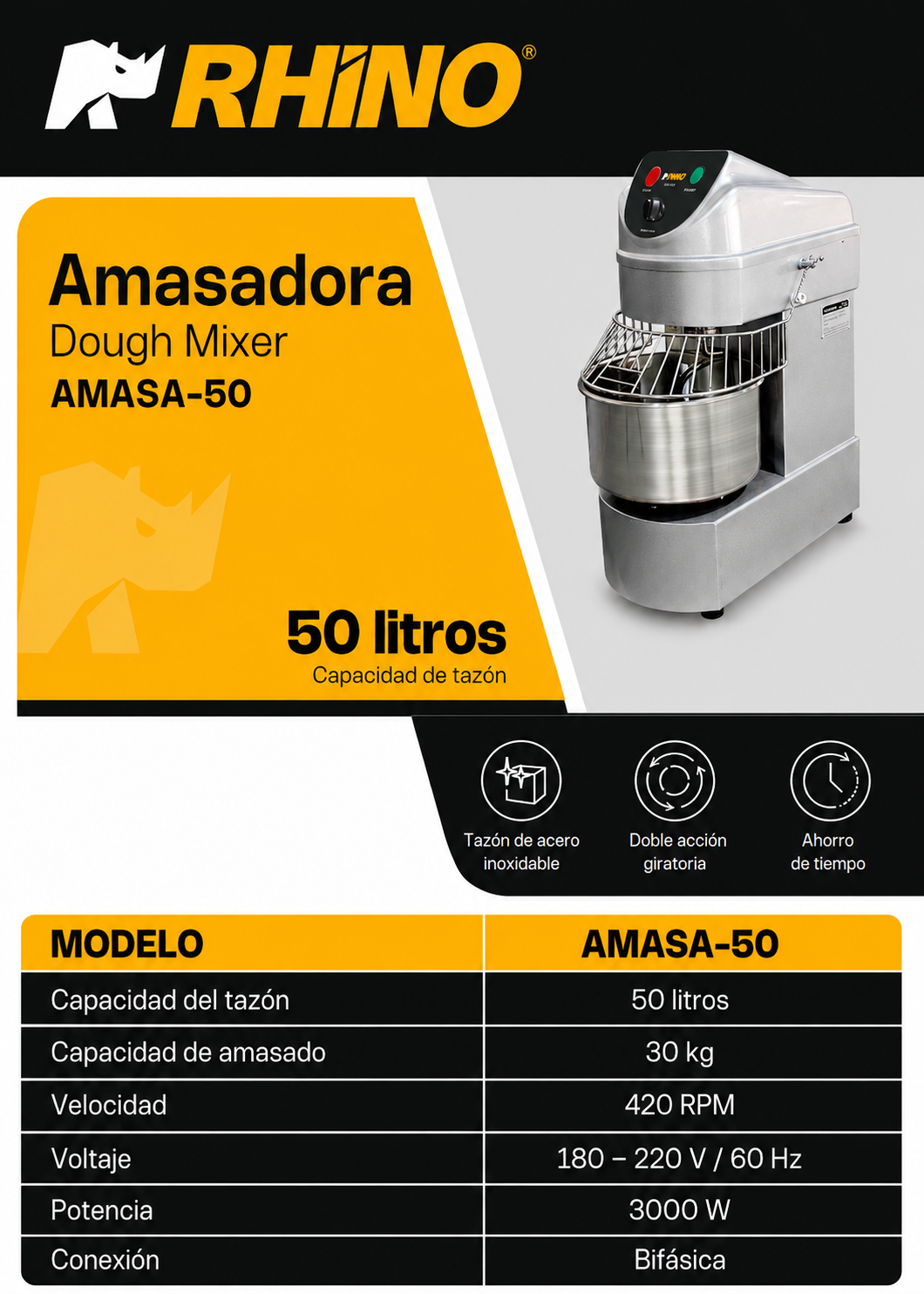 compra mezcladora de masa maha