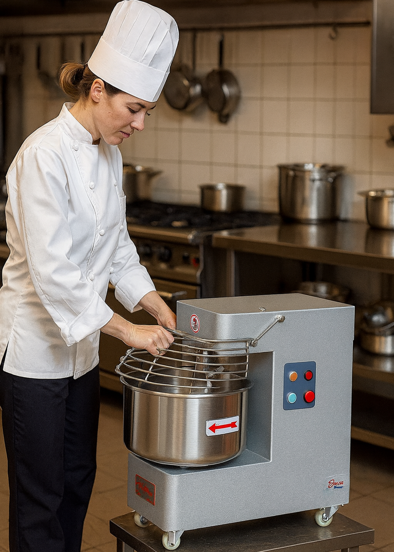 uso mezclador de masa maha