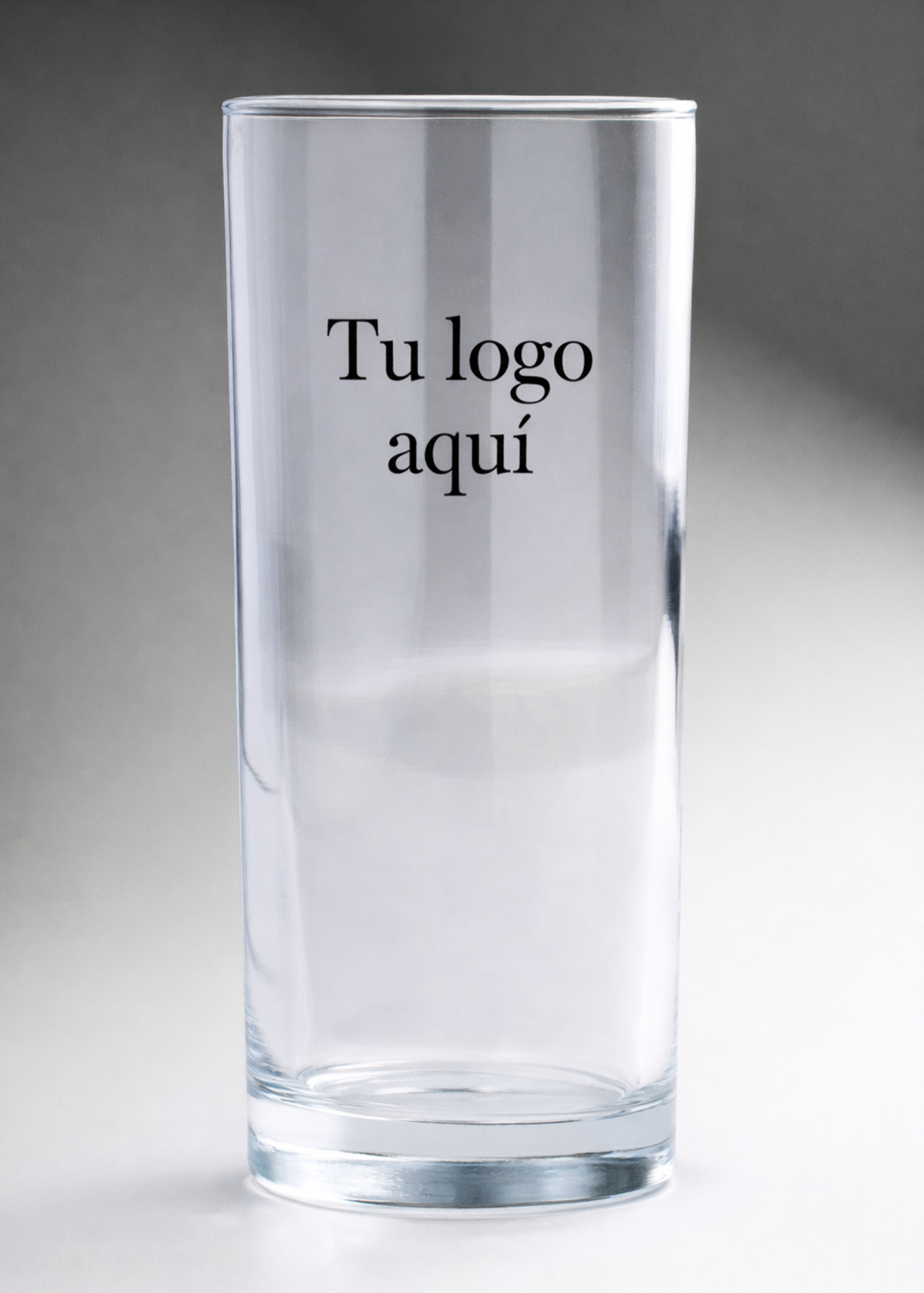 Vaso highball de vidrio transparente personalizado Glasglow 350 ml