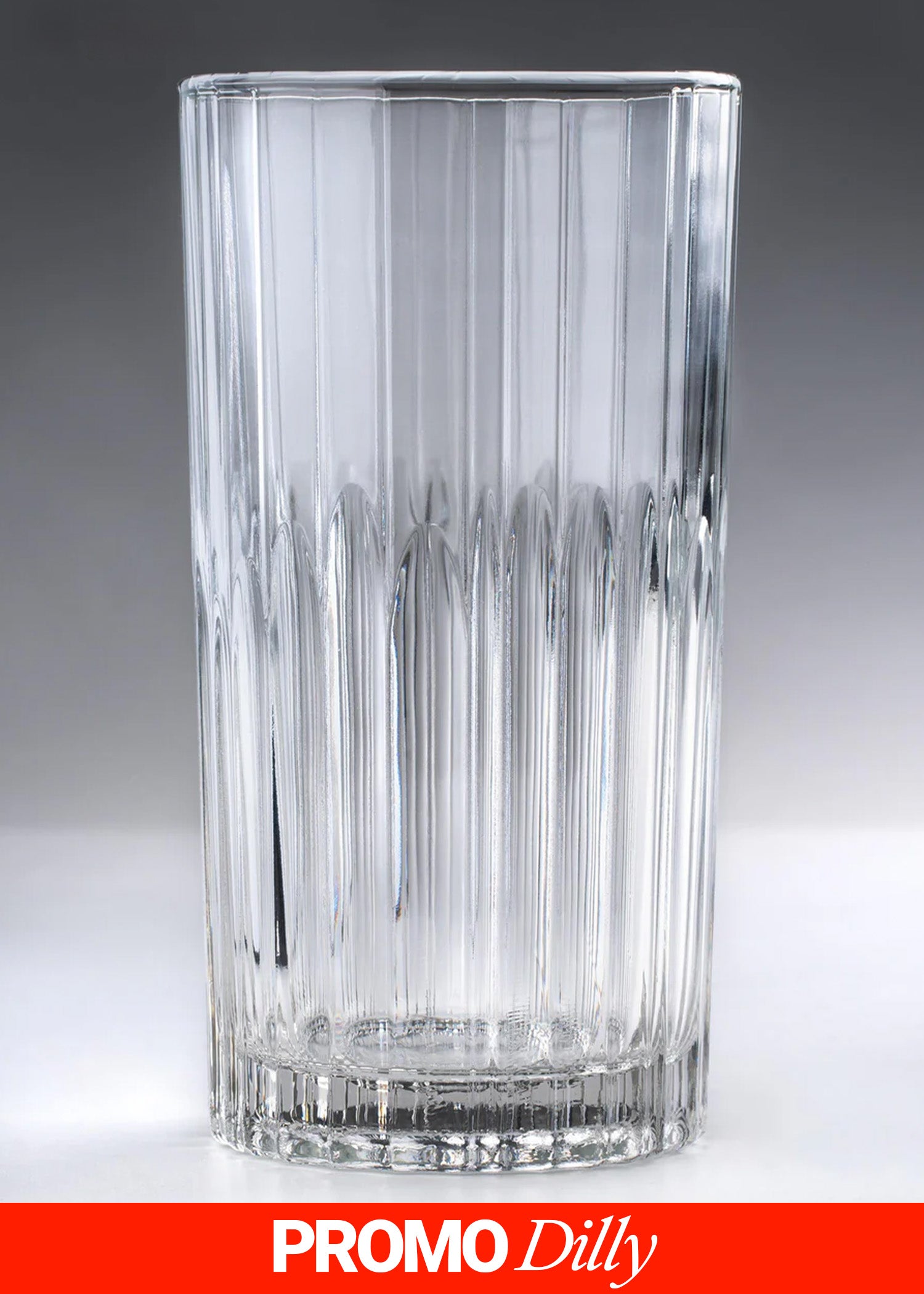 Vaso de vidrio transparente Dilly H.B. 400 ml