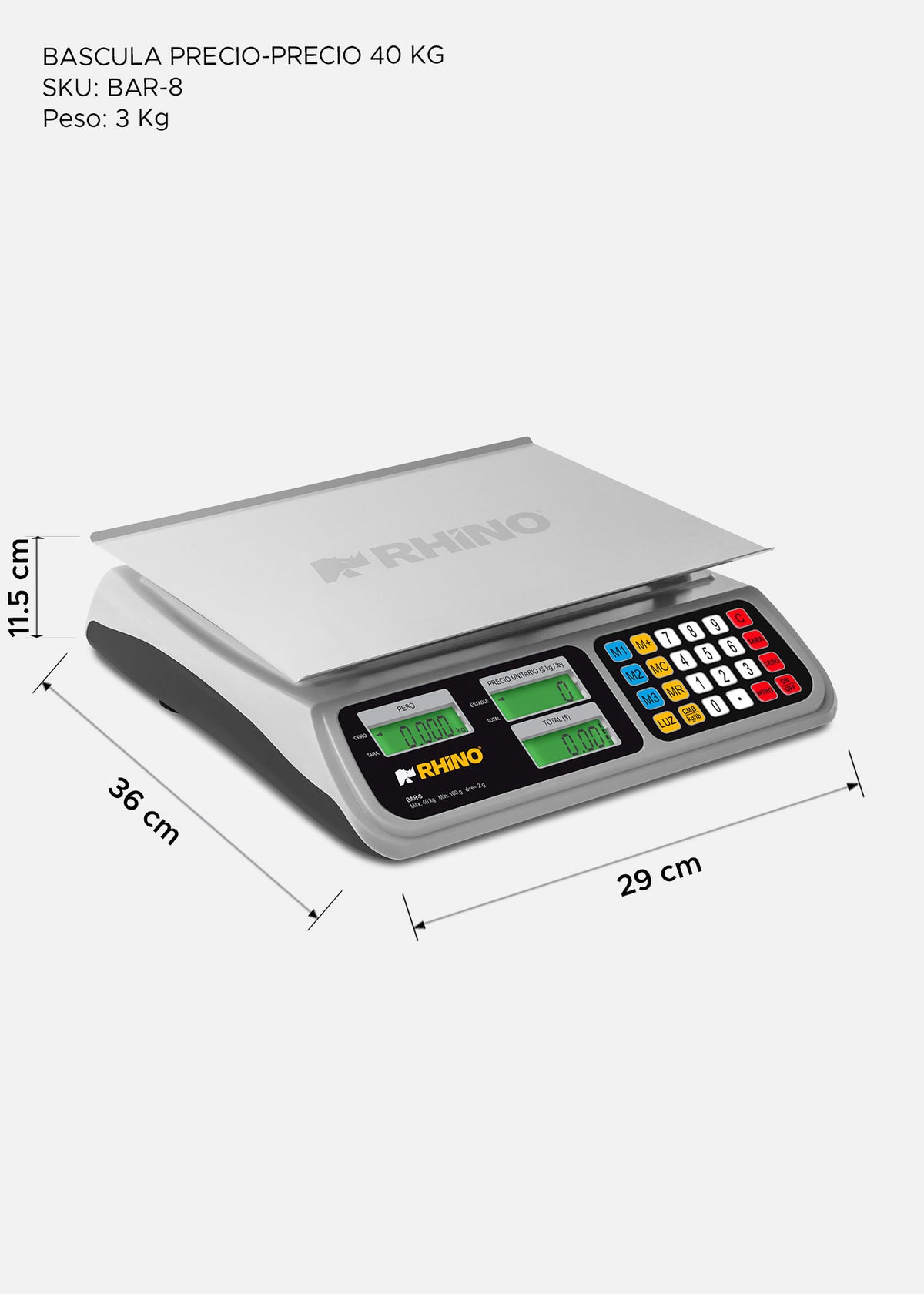 compra bascula digital maha