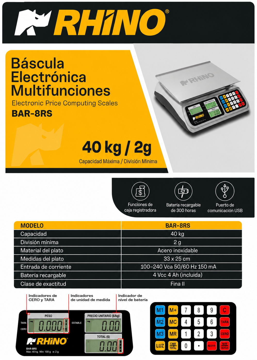 compra bascula digital maha
