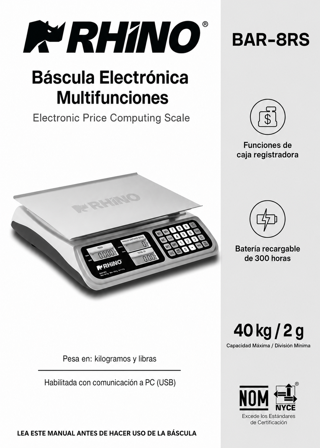 venta bascula digital maha