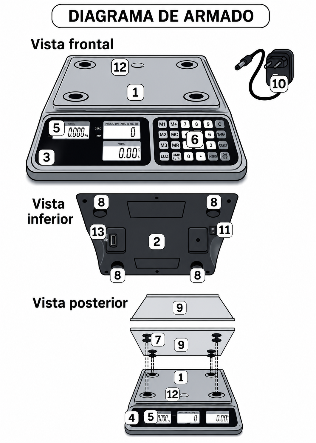 bascula digital maha tiendas