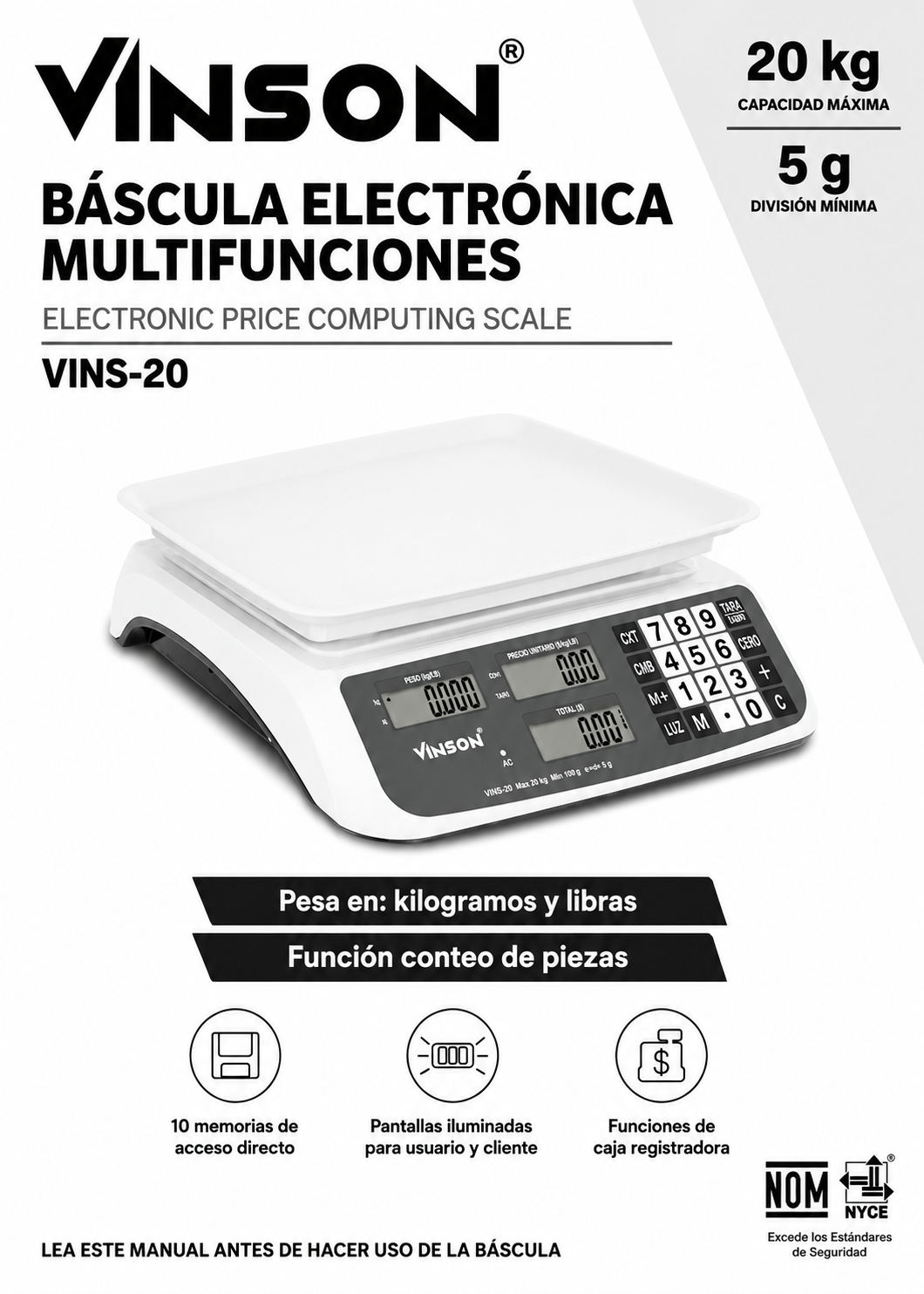 compra bascula digital rhino de venta solo en maha