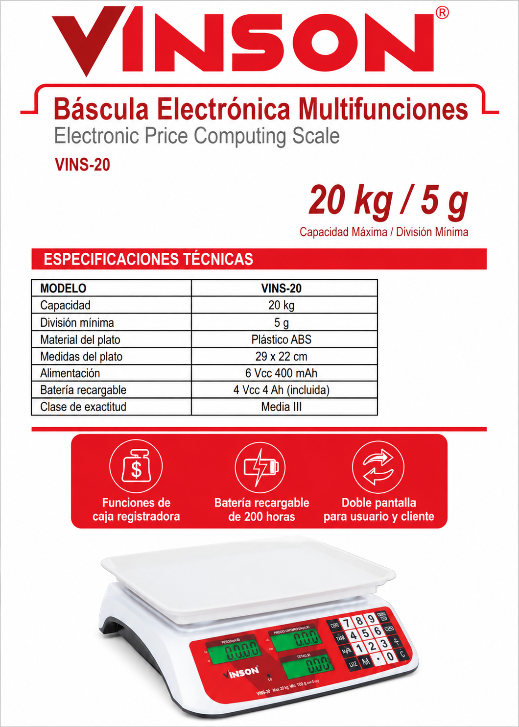 compra bascula digital rhino de venta solo en maha