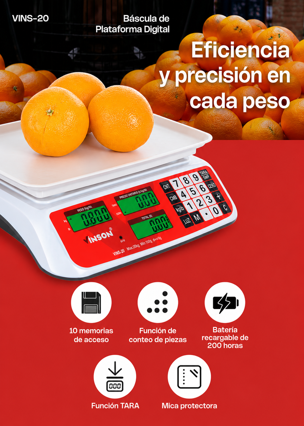 compra bascula digital rhino de venta solo en maha