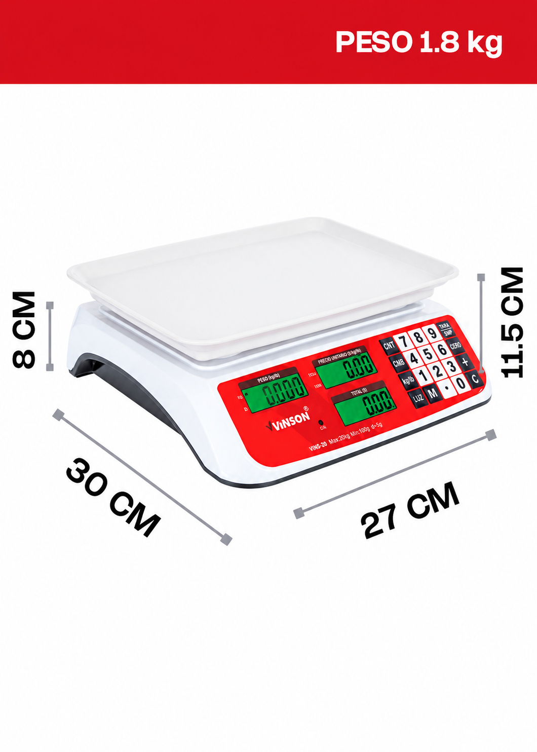 compra bascula digital rhino de venta solo en maha