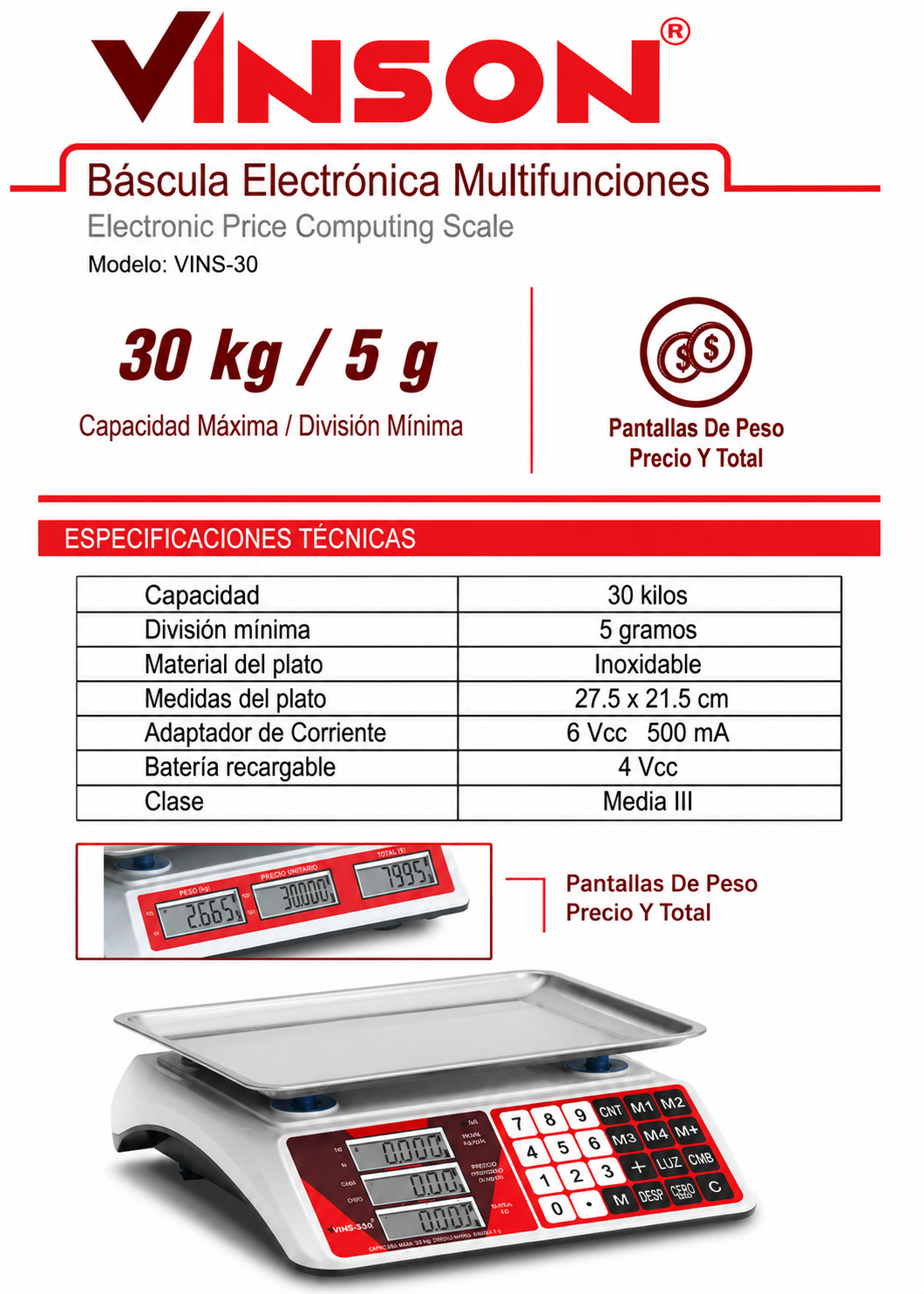 compra bascula digital rhino de venta en maha