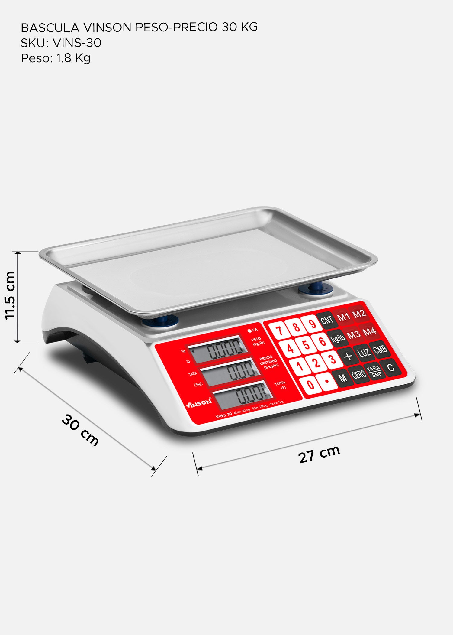 compra bascula digital rhino de venta en maha