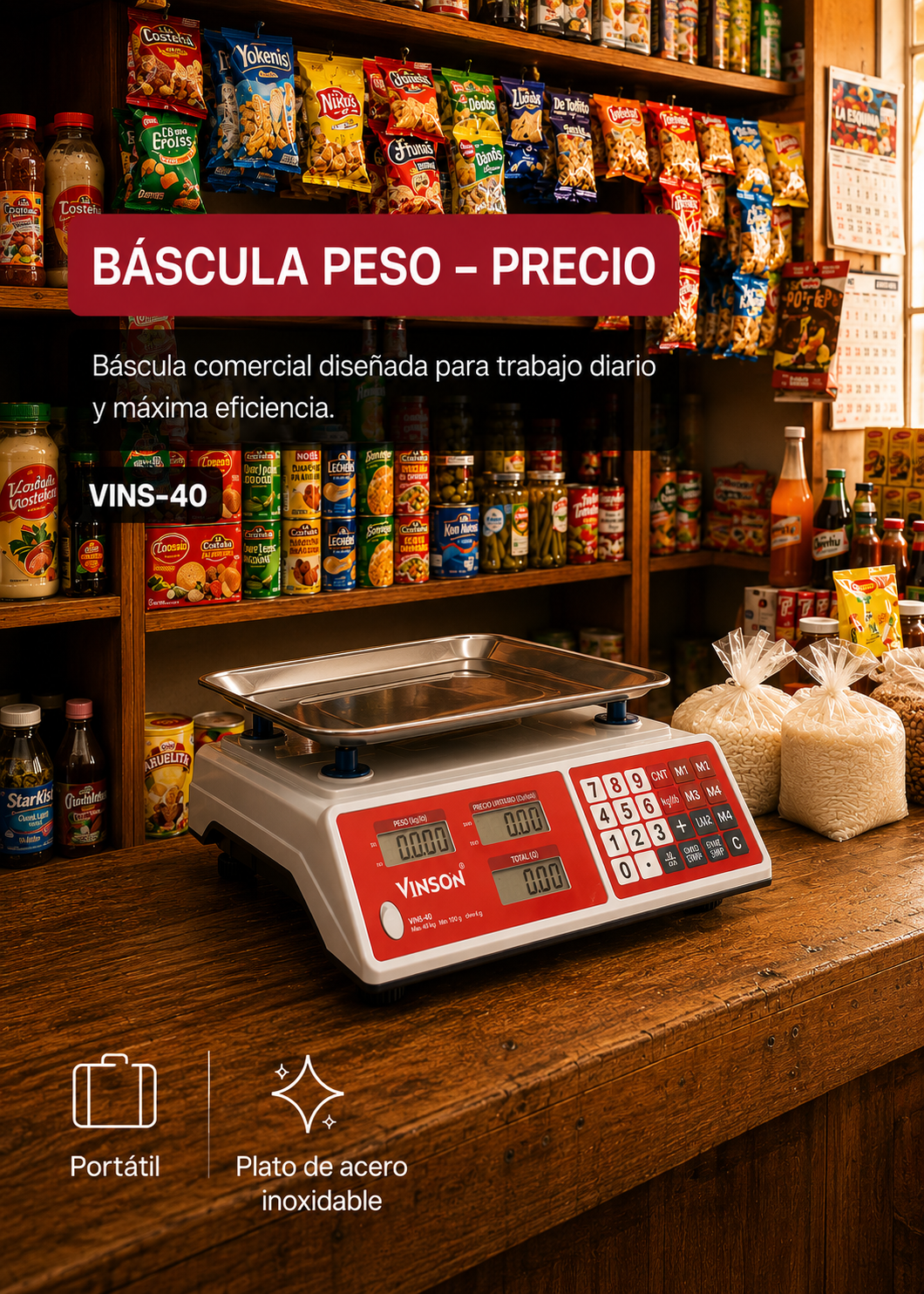 compra bascula digital rhino de venta solo en maha