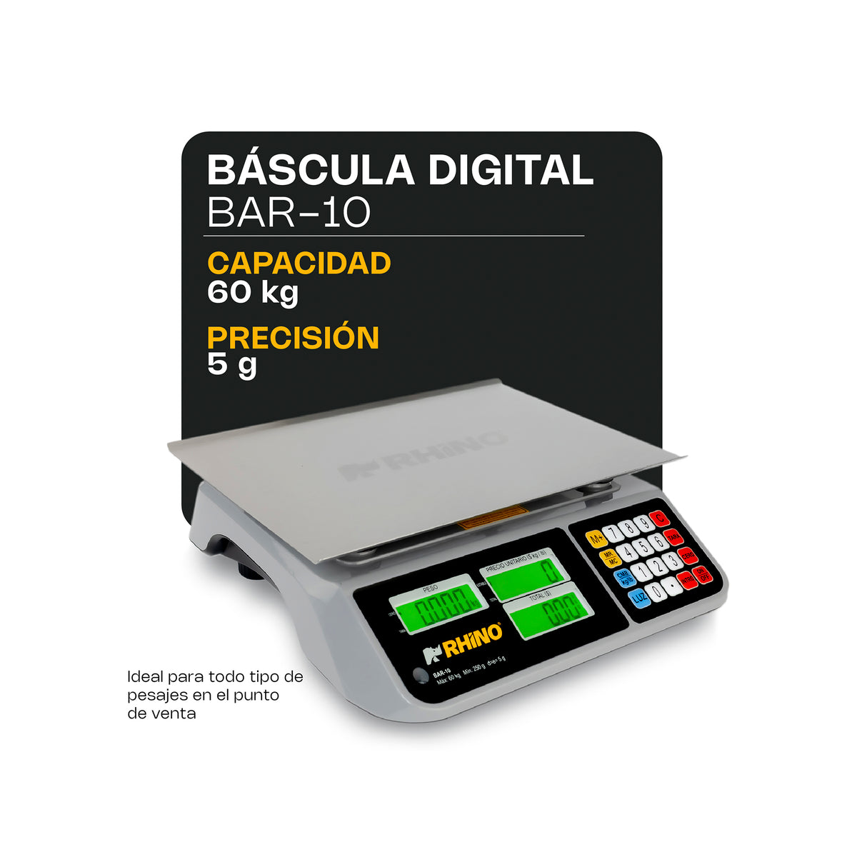 compra bascula electronica maha