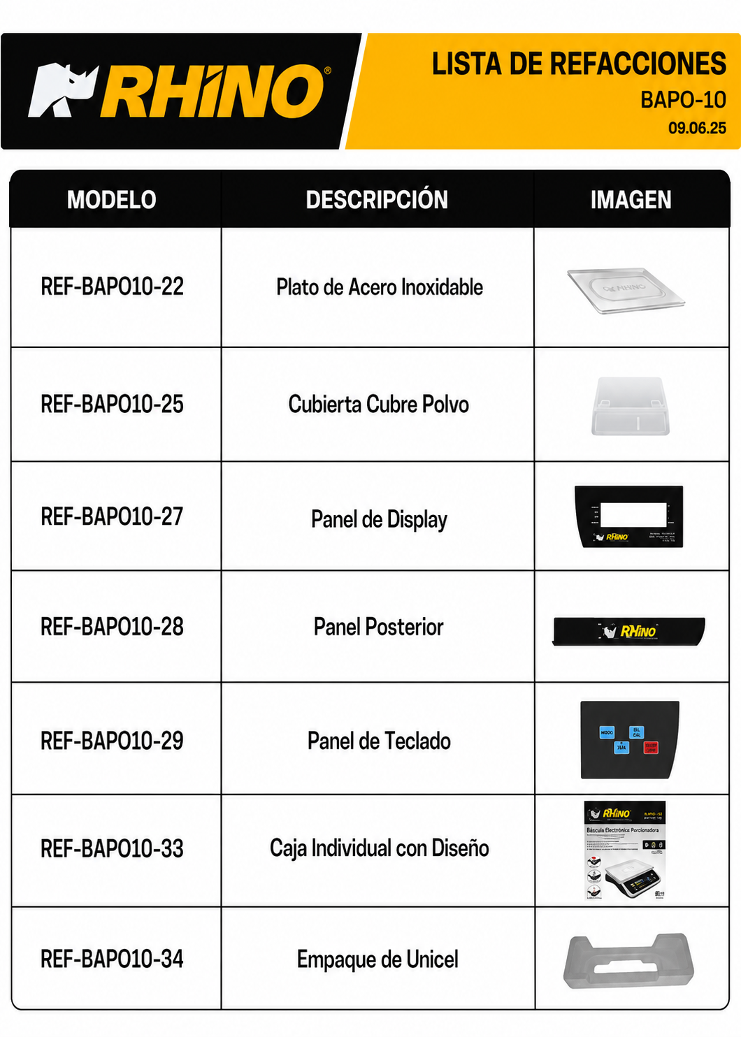 compra bascula industrial rhino de venta solo en maha