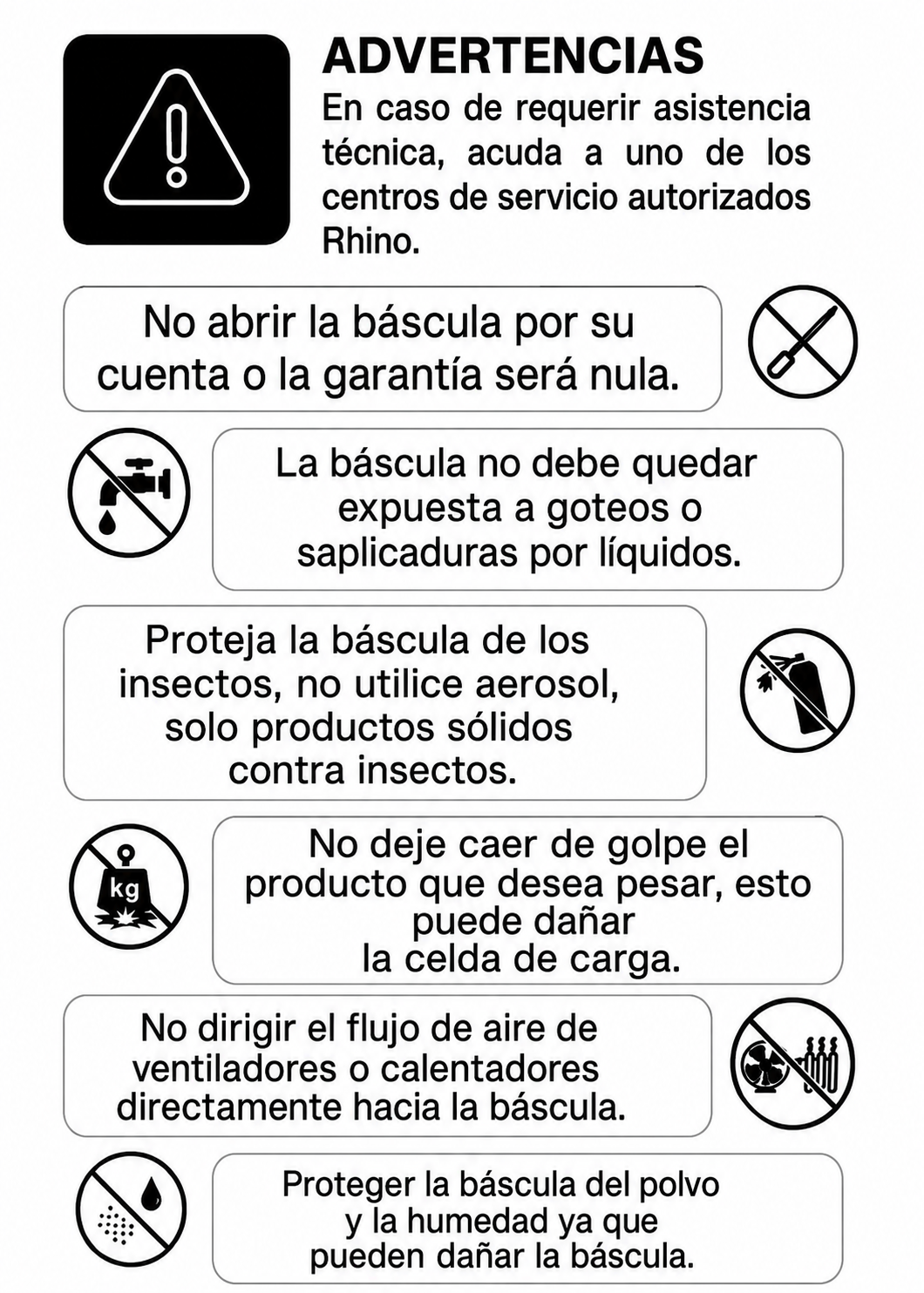 compra bascula industrial rhino de venta solo en maha