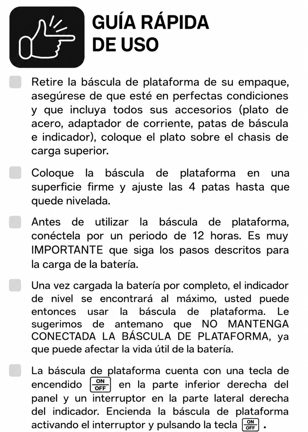 compra bascula industrial rhino de venta solo en maha