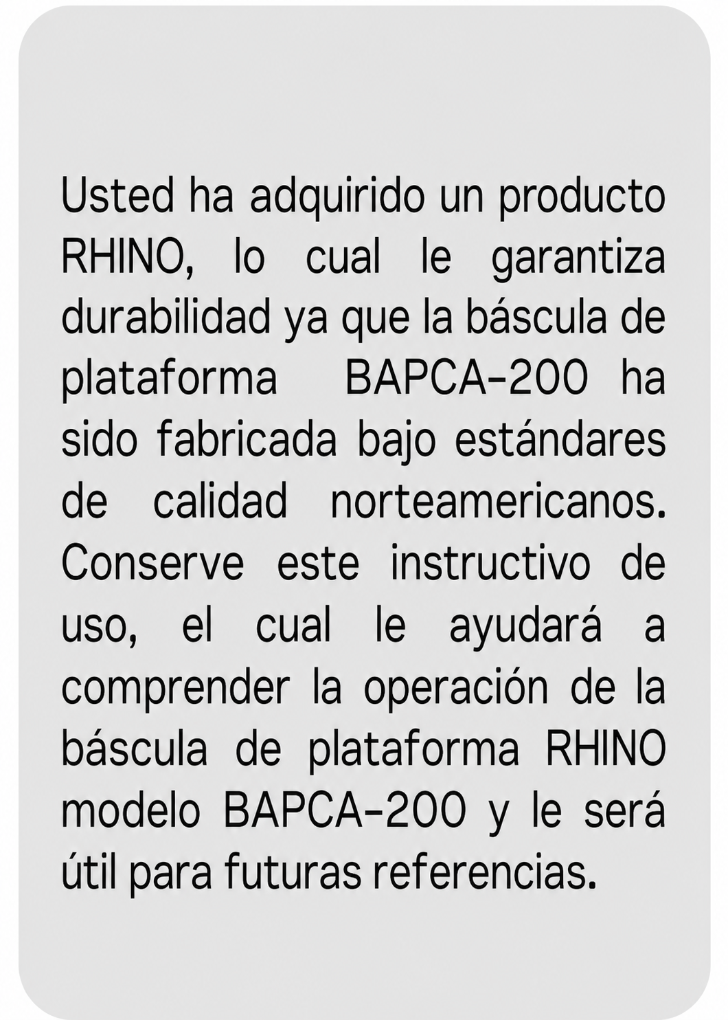 compra bascula industrial rhino de venta en maha