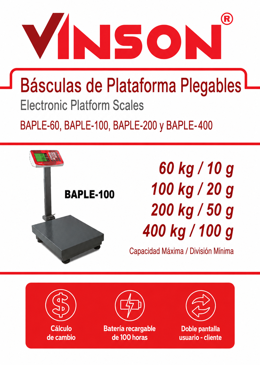 compra bascula industrial rhino de venta solo en maha