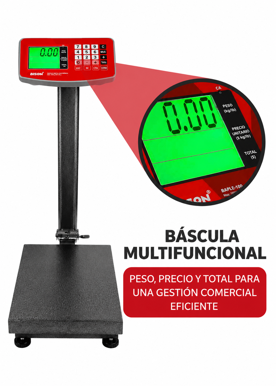 compra bascula industrial rhino de venta solo en maha